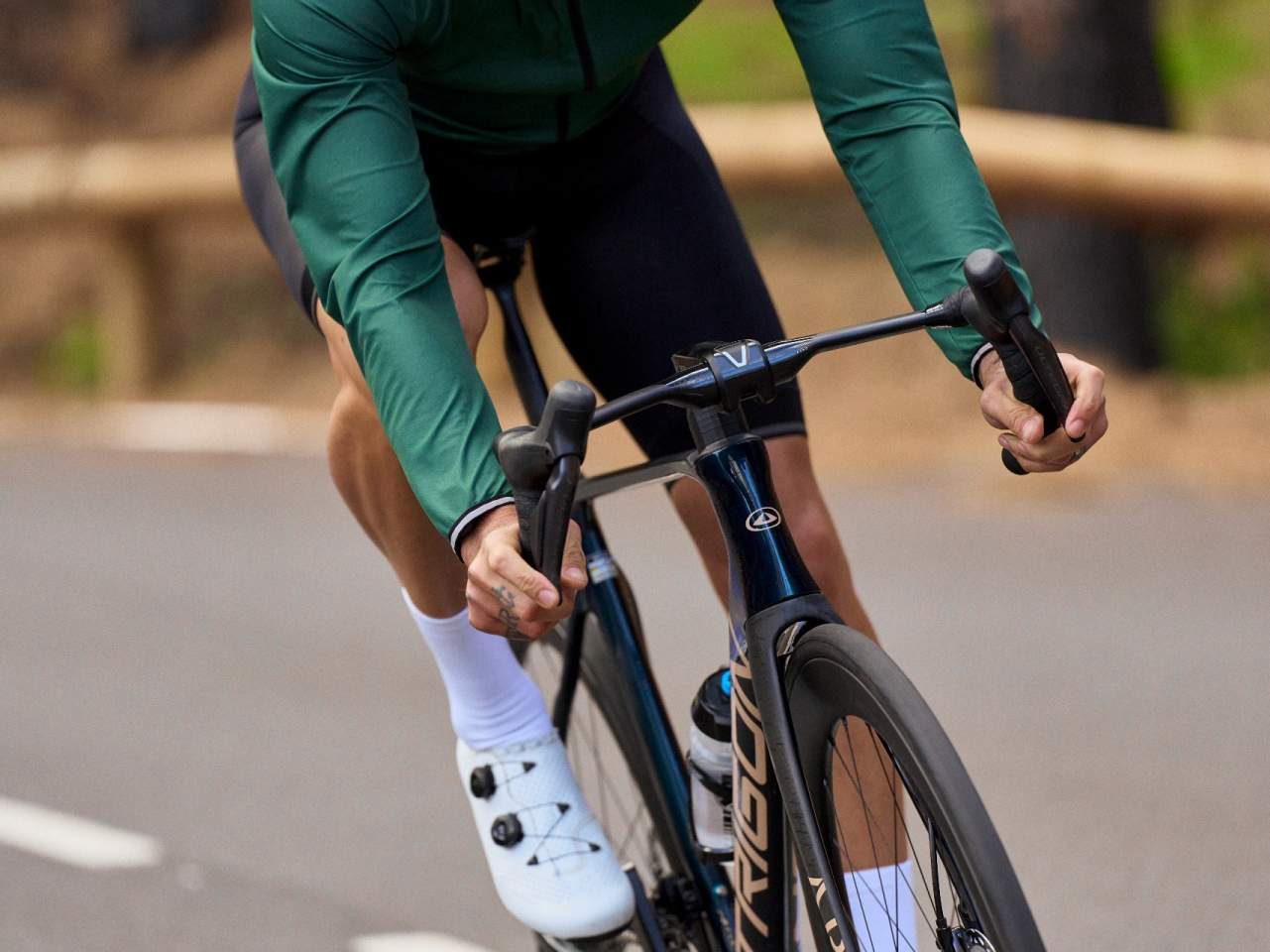 PRO Vibe Aero proporciona las ventajas de un manillar integrado, sin problemas de ajuste 