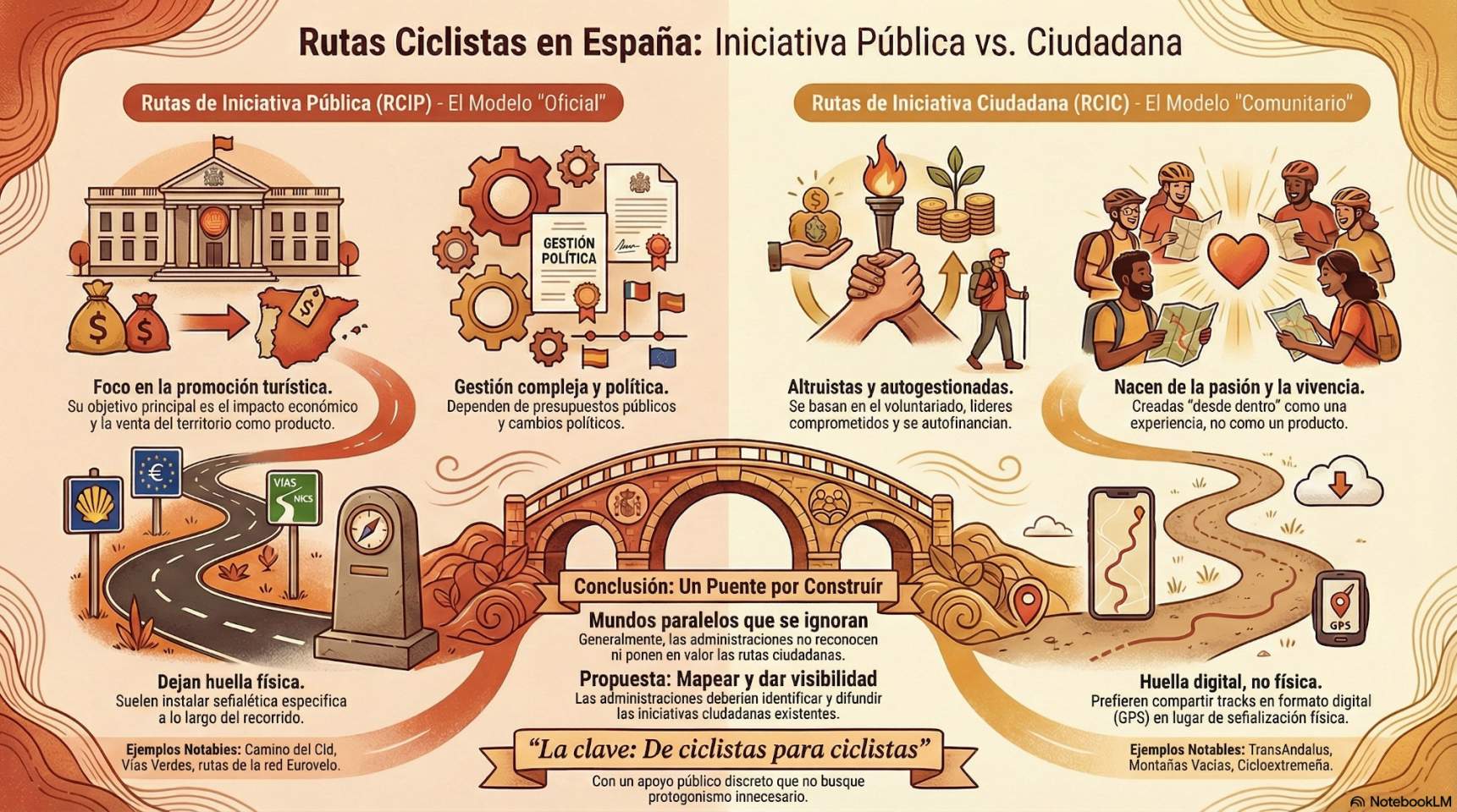 La Disrupción Ciudadana en las Rutas Cicloturistas de España 