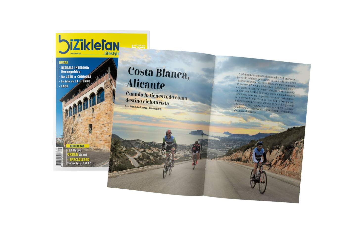 SUSCRÍBETE A LA REVISTA BIZIKLETAN EN PAPEL 
